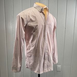 *Gap Classic Fit Plaid Long  Sleeve Button Up Shirt Sz L